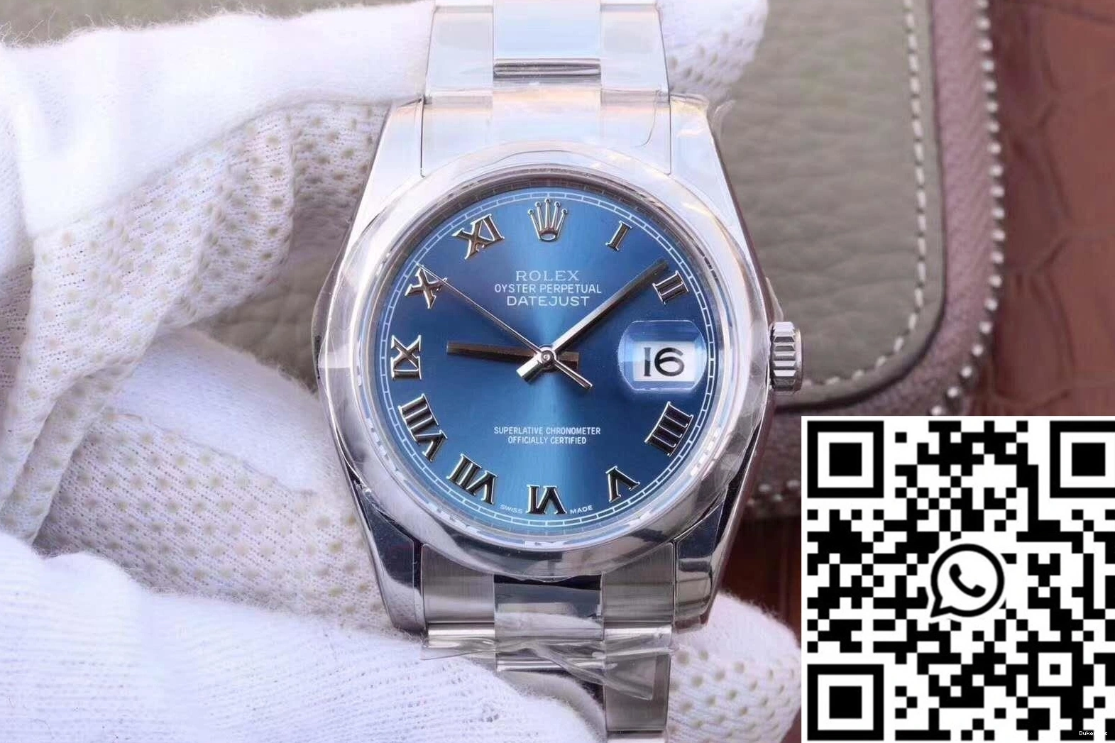 655 AR Dial II 36MM Datejust Rolex Blue 116334 Factory Affordable 0706